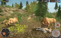 simulador leones - Juegos supervivencia en jungla Screen Shot 3