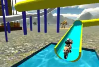 जल स्लाइड बाइक डाउनहाल हीरो रेसिंग Screen Shot 5