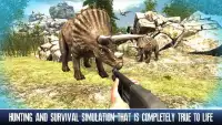 Dinosaur Hunter Survival: Trò chơi miễn phí Screen Shot 2