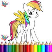 coloring horse pony favorite