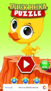 Duck Hexa Puzzle Free Online Block Jewel Game Screen Shot 0