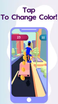 color surfers!- switch stack colors block rush hop Screen Shot 2
