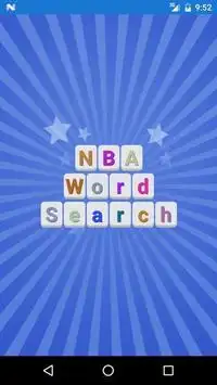 Word Search of NBA Screen Shot 0