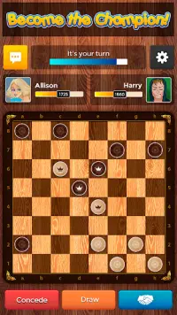 Checkers Plus - Board Games Screen Shot 2