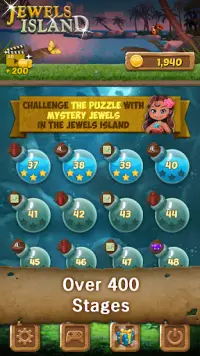 Jewels Island: Puzzle de Match 3 Screen Shot 4