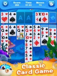 Peixe Paciência - Card Games Screen Shot 1