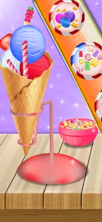 Jeux de cuisine crème glacée Screen Shot 3
