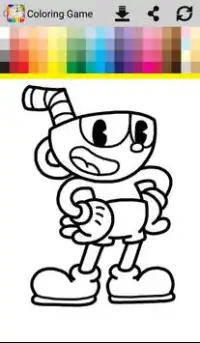 Cuphaed Coloring Book Screen Shot 4