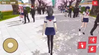 Anime Girl High School Life 3D : Japanese Sim 2021 Screen Shot 2