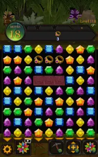 Secret Jungle - Match 3 Jewels Screen Shot 14