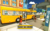 Euro Coach Bus Driving Simulator City Adventure 3D Screen Shot 0