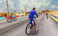 Real Bike Cycle Racing 3D: BMX Bicycle Rider Games Screen Shot 1