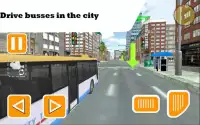 City Bus Driver Sim Screen Shot 1