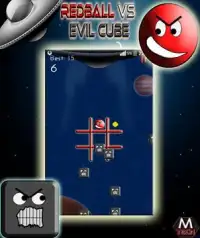 RedBall vs Evil CUBE Screen Shot 1