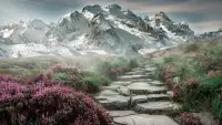 Mountains Jigsaw Puzzles Screen Shot 4