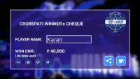 Hindi & English Quiz - KBC 2020 Screen Shot 1