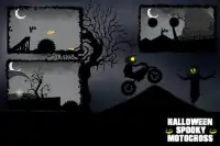 Halloween Spooky Motocross Screen Shot 1