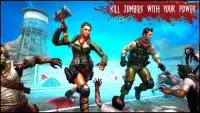 des morts-vivants: jeux de zombies hors ligne Screen Shot 3