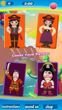 Root Canal Pirates Screen Shot 1