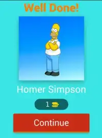 GUESS THE SIMPSONS CHARACTERS Screen Shot 9