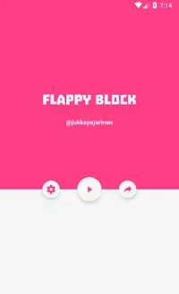 Flappy Block Screen Shot 0
