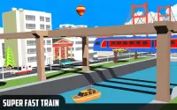 Sky Train Simulator : Elevated Train Driving Screen Shot 1