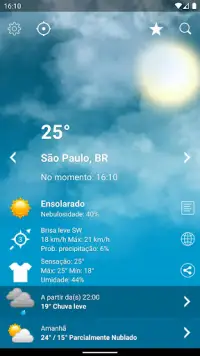 Tempo Brasil Clima XL PRO Screen Shot 0