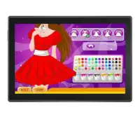 desain gaun menakjubkan - permainan anak perempuan Screen Shot 2