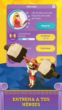 Idle Antique Gym Tycoon: Magnate de Odyssey Screen Shot 7