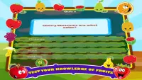 ABC Fruit Alphabet App-узнать названия фруктов Screen Shot 1
