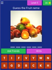 Fruits - Vegetables Quiz Screen Shot 8