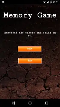 Memory Test Game Screen Shot 0