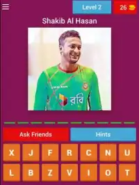 Guess Cricket Player Country Screen Shot 8