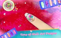 Manicure nail art salon - permainan anak perempuan Screen Shot 2