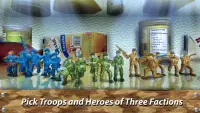 🔫 Comandante de Brinquedos: Army Men Battles Screen Shot 5