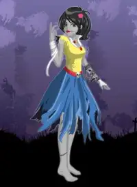 Dress up Zombie Princesses Girls Makeup Screen Shot 3