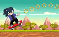 The Skater Sonic  : Skate in jungle Screen Shot 2