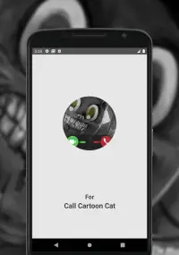 Video Call from Cartoon Cat Screen Shot 0