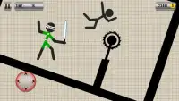 Warrior Stickman Fighting Epic Battle Screen Shot 1