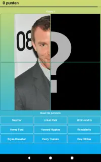 Beroemde mensen: Quiz, Spel Screen Shot 13
