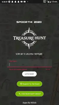 Treasure Hunt [JNTUH Spoorthi 2020] Screen Shot 0