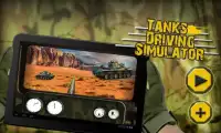 Tanques simulador de condução Screen Shot 0