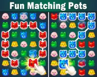 Pet Match Game 2021: Pet Games Offline Free Screen Shot 0