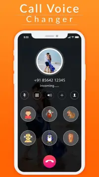 Call Voice Changer - Voice Changer for Phone Call Screen Shot 0