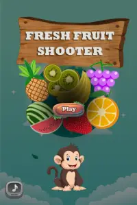 Fresh Fruit Bubble Shooter - นักกีฬาฟอง Screen Shot 0