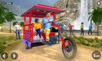 Modern Auto Rickshaw Driver 3D Screen Shot 1