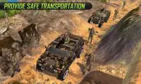 US Military Cargo Truck Driving: Off-road Driver Screen Shot 4