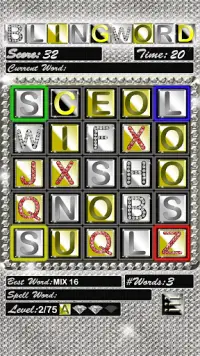 Blingword® - Word Swipe Game! Screen Shot 0