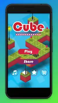 The Cube-The most addictive jumping game ever Screen Shot 0