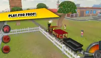3D Train Game For Kids - Free Vehicle Driving Game Screen Shot 3